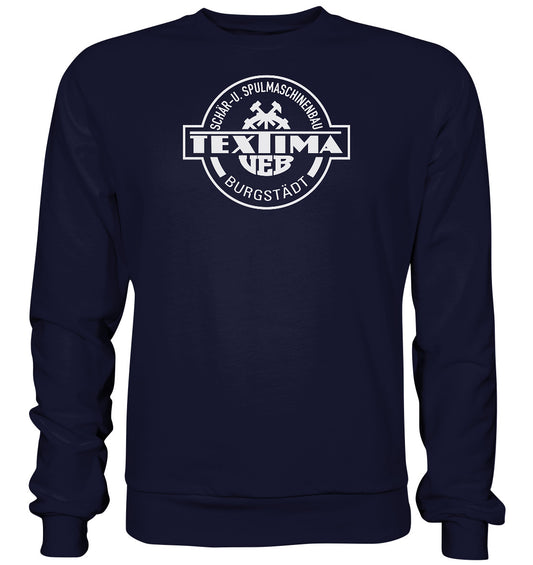 DDR Ostalgie Pullover Unisex • VEB TEXTIMA BURGSTÄDT