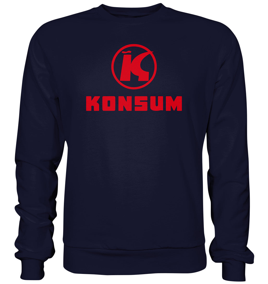 DDR Ostalgie Pullover Unisex • KONSUM - HELL