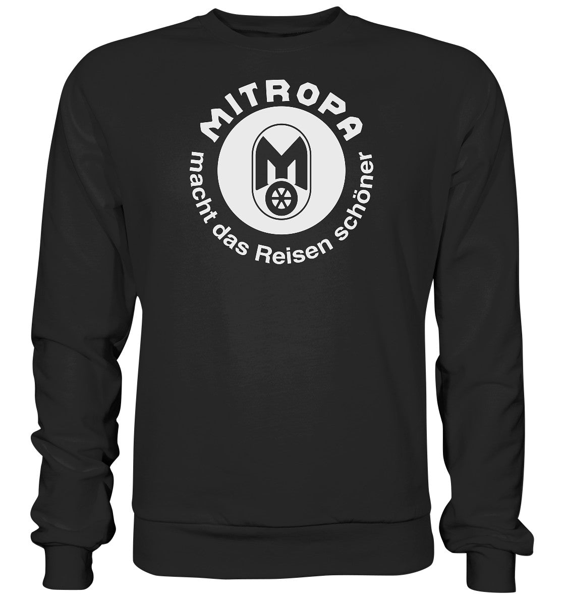 DDR Ostalgie Pullover Unisex • MITROPA MACHT DAS REISEN SCHÖNER - dunkel
