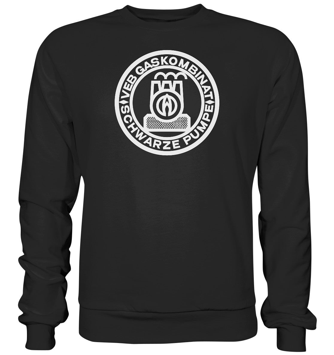 DDR Ostalgie Pullover Unisex • GASKOMBINAT SCHWARZE PUMPE