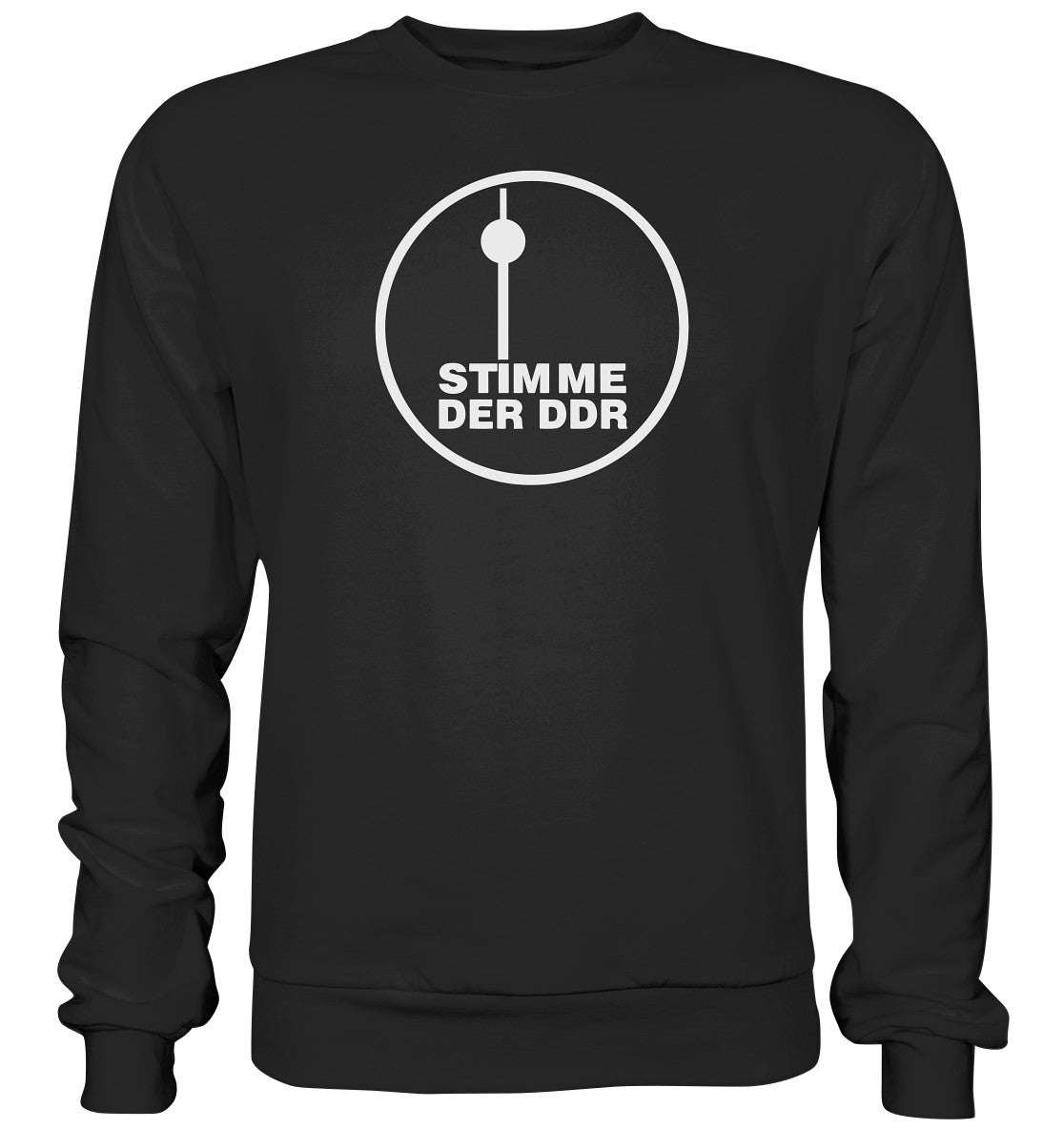 DDR Ostalgie Pullover Unisex • STIMME DER DDR - dunkel