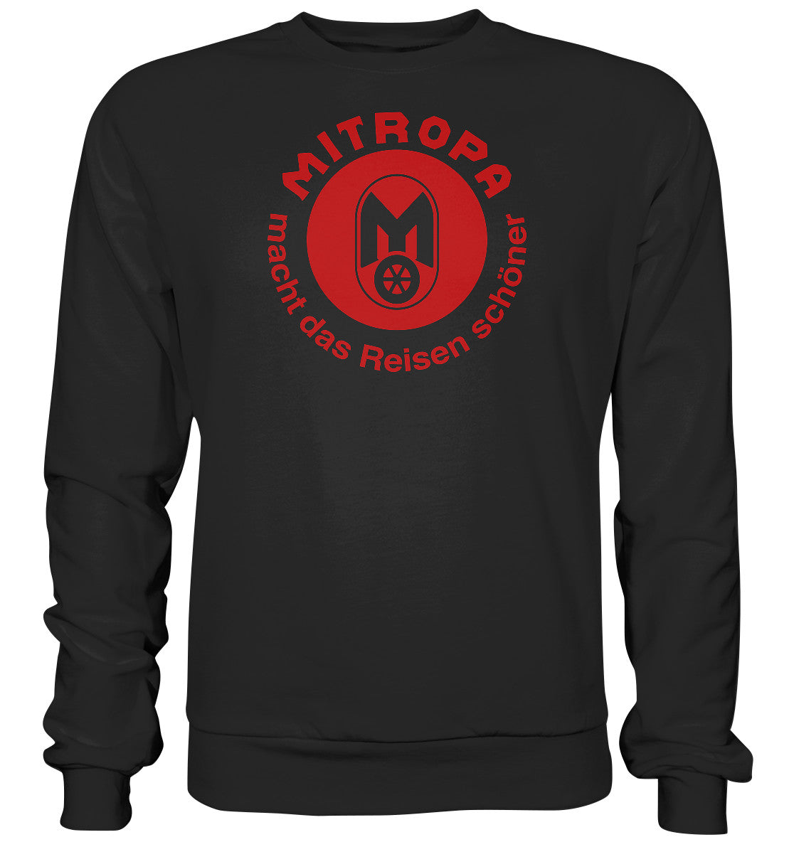 DDR Ostalgie Pullover Unisex • MITROPA MACHT DAS REISEN SCHÖNER - dunkel