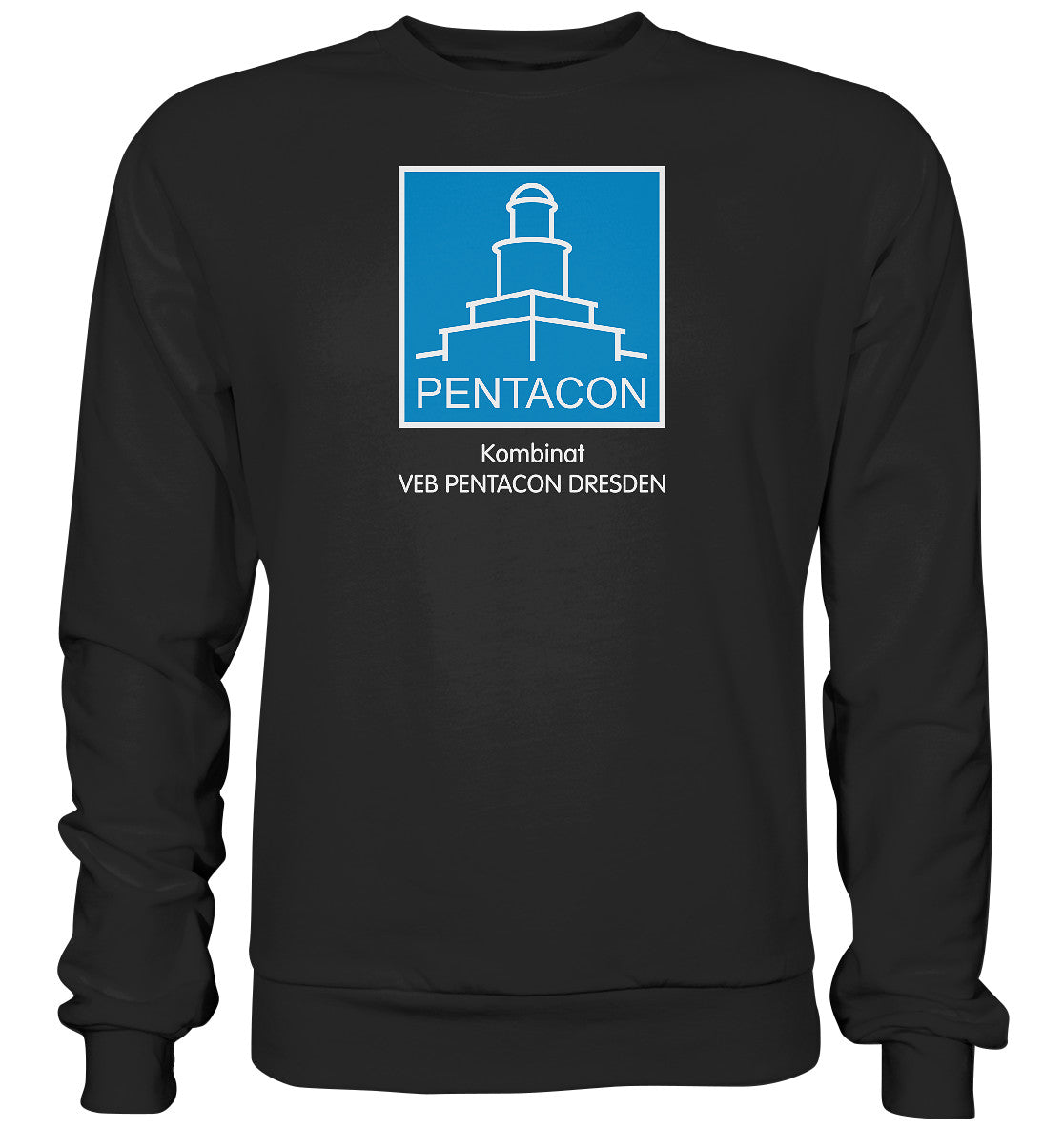 DDR Ostalgie Pullover Unisex • KOMBINAT VEB PENTACON DRESDEN