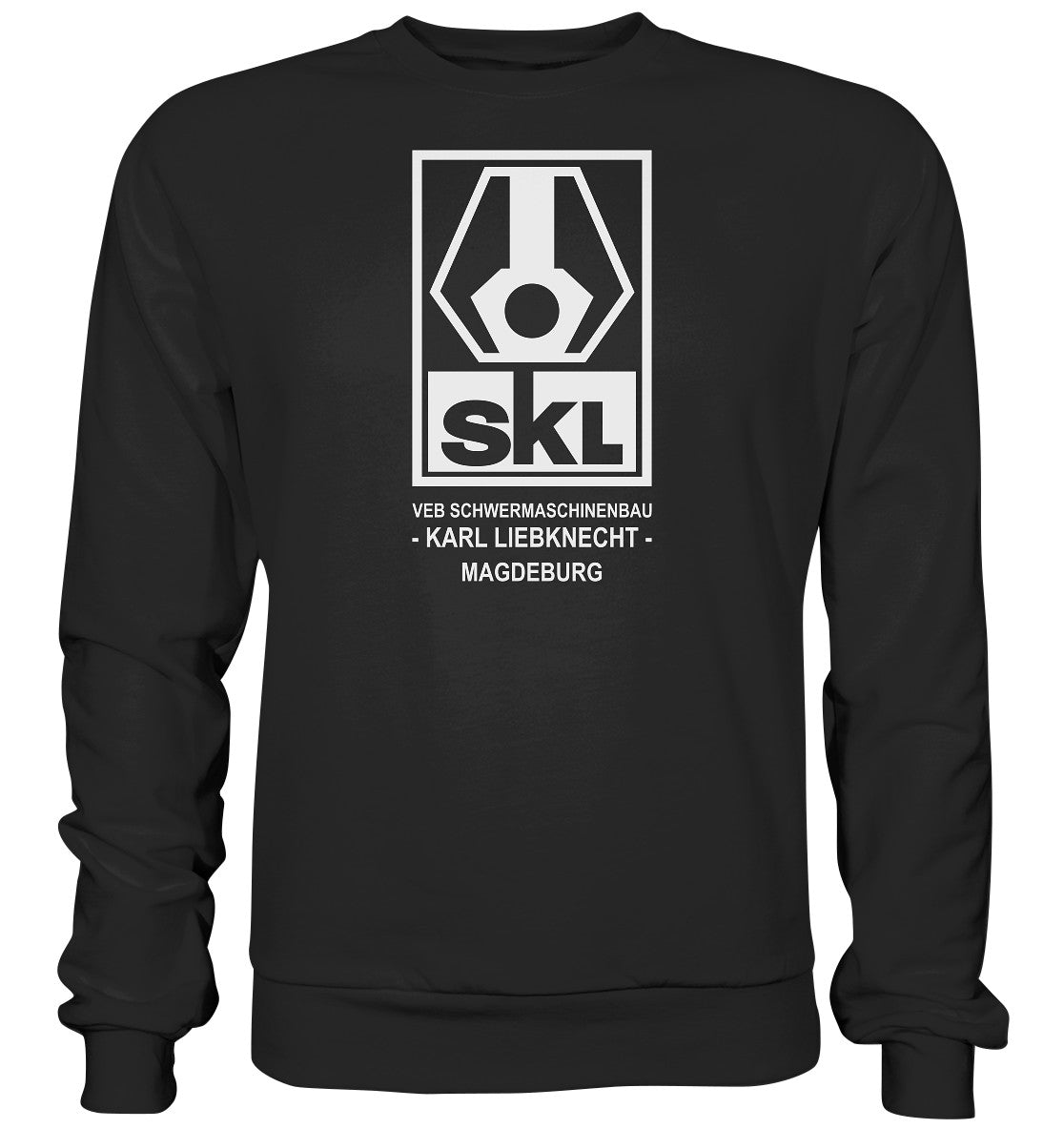 DDR Ostalgie Pullover Unisex • SKL KARL LIEBKNECHT MAGDEBURG