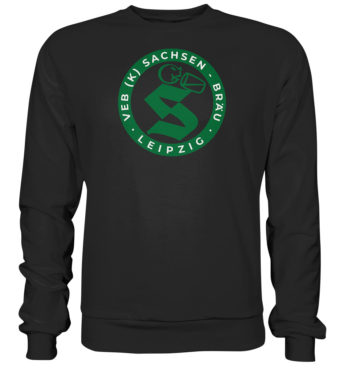 DDR Ostalgie Pullover Unisex • VEB SACHSENBRÄU LEIPZIG