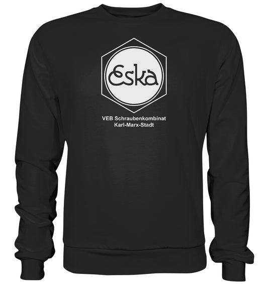 DDR Ostalgie Pullover Unisex • ESKA - VEB SCHRAUBENKOMBINAT KARL-MARX-STADT