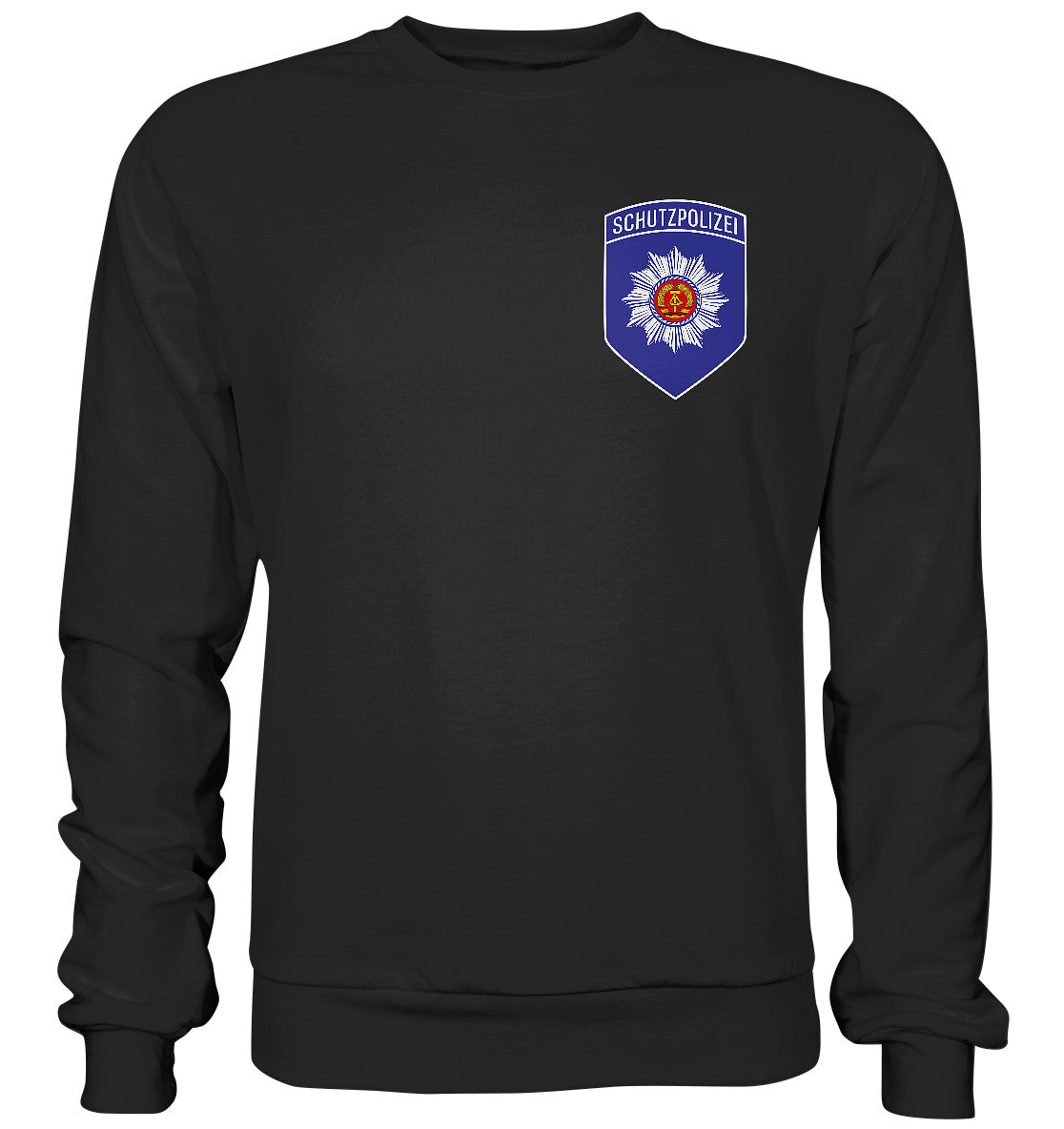 DDR Ostalgie Pullover Unisex • ZK - ZENTRALE KRÄFTE SCHUTZPOLIZEI