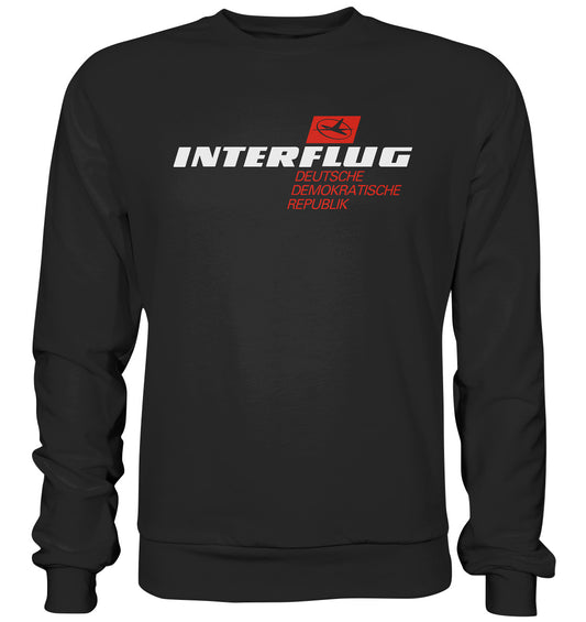 DDR Ostalgie Pullover Unisex • INTERFLUG - dunkel