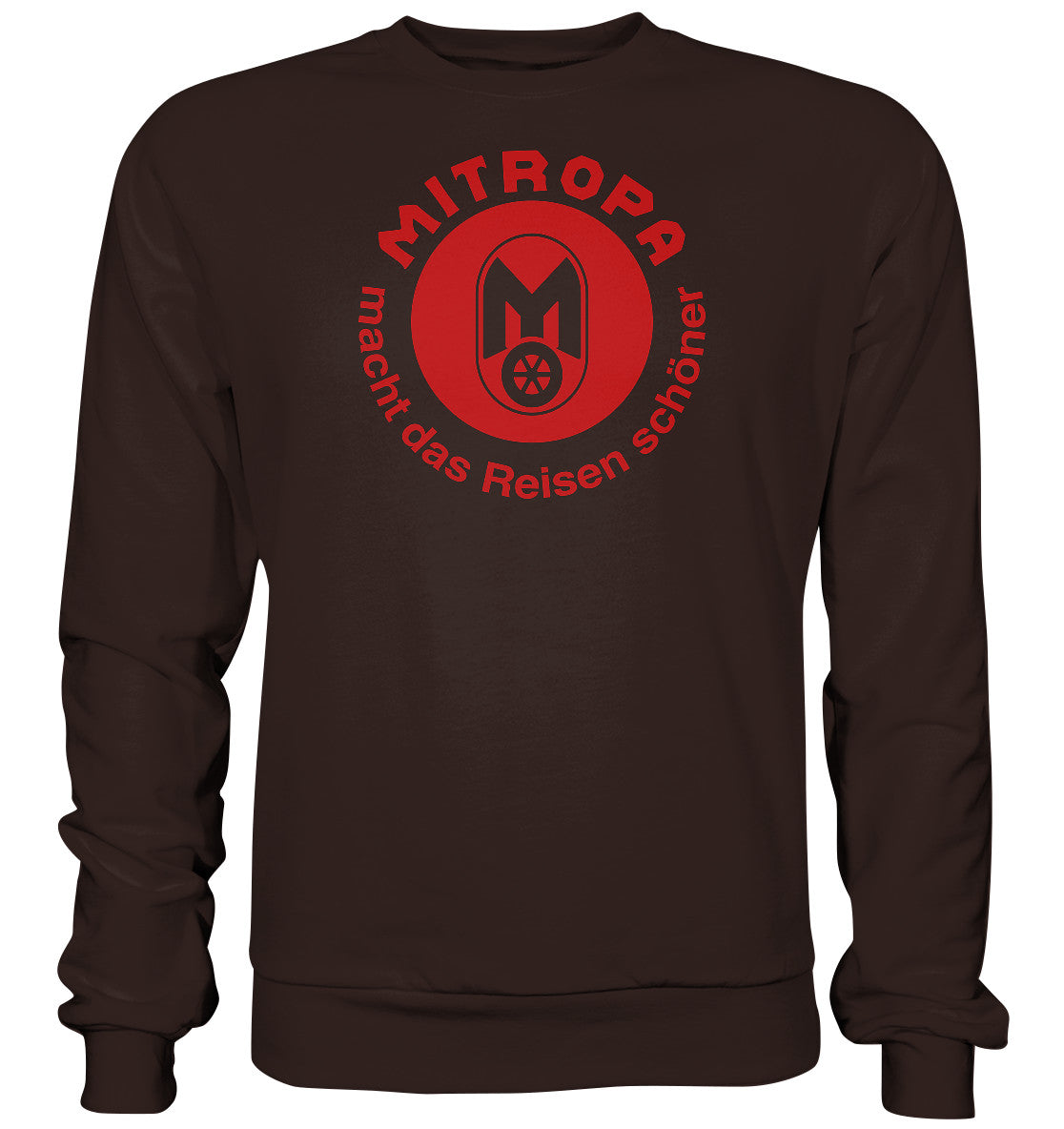 DDR Ostalgie Pullover Unisex • MITROPA MACHT DAS REISEN SCHÖNER - dunkel