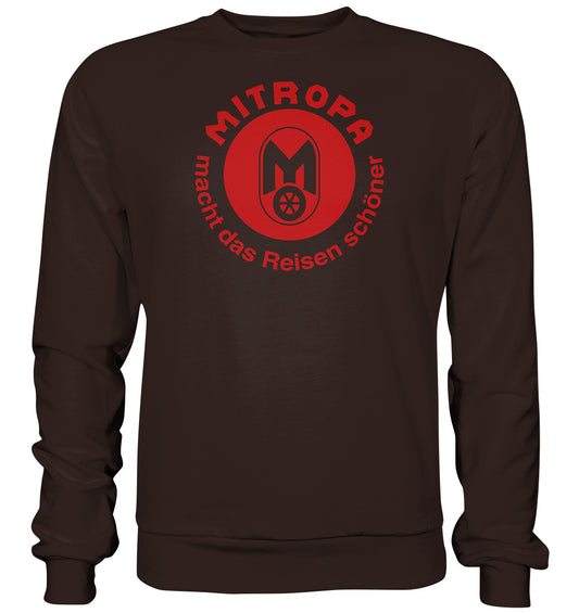 DDR Ostalgie Pullover Unisex • MITROPA MACHT DAS REISEN SCHÖNER - dunkel