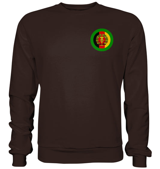 DDR Ostalgie Pullover Unisex • NVA GRENZTRUPPEN - BRUST BADGE