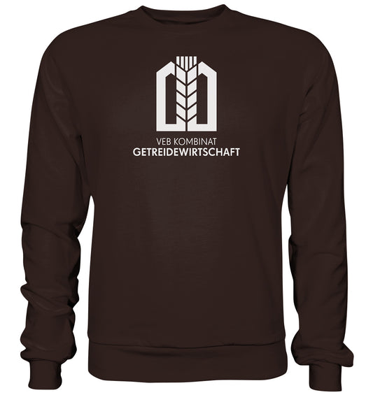 DDR Ostalgie Pullover Unisex • VEB KOMBINAT GETREIDEWIRTSCHAFT