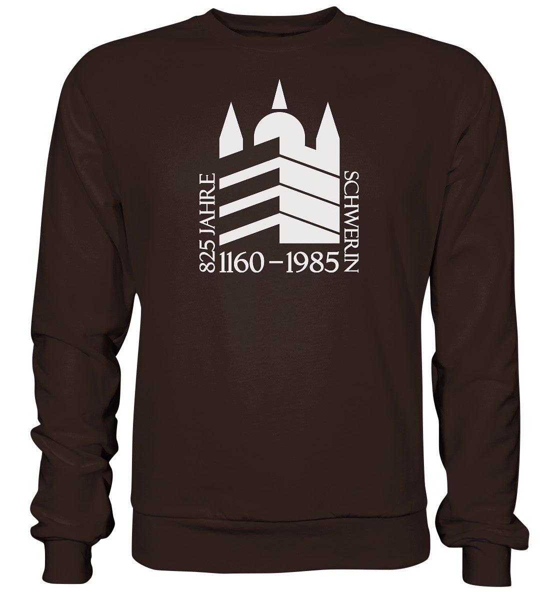 DDR Ostalgie Pullover Unisex • 825 JAHRE SCHWERIN - 1985