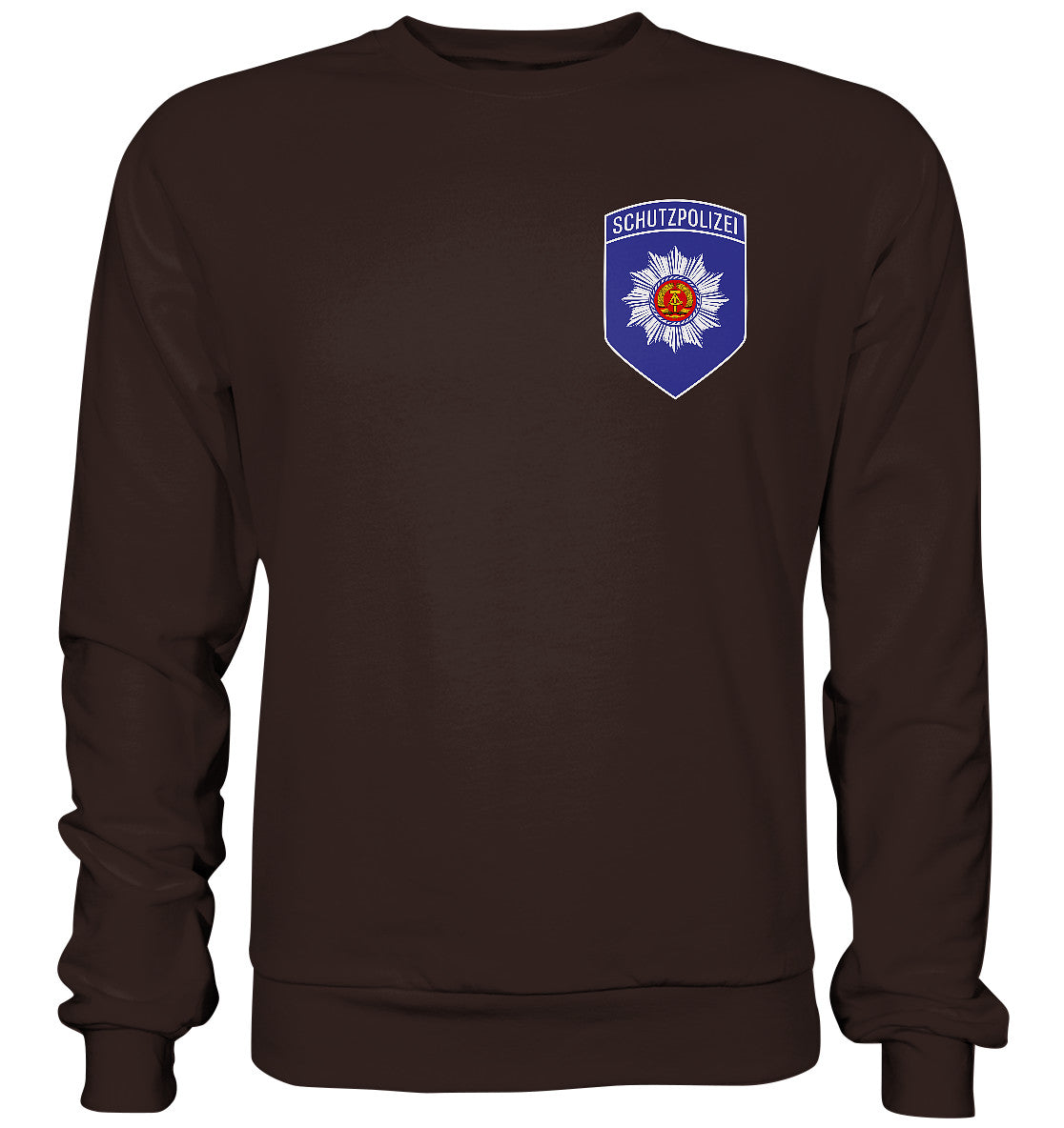DDR Ostalgie Pullover Unisex • ZK - ZENTRALE KRÄFTE SCHUTZPOLIZEI