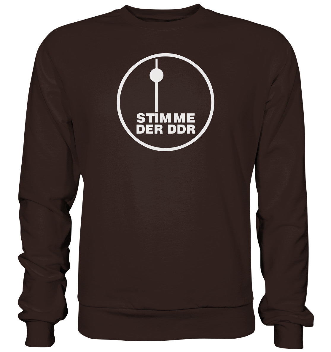 DDR Ostalgie Pullover Unisex • STIMME DER DDR - dunkel