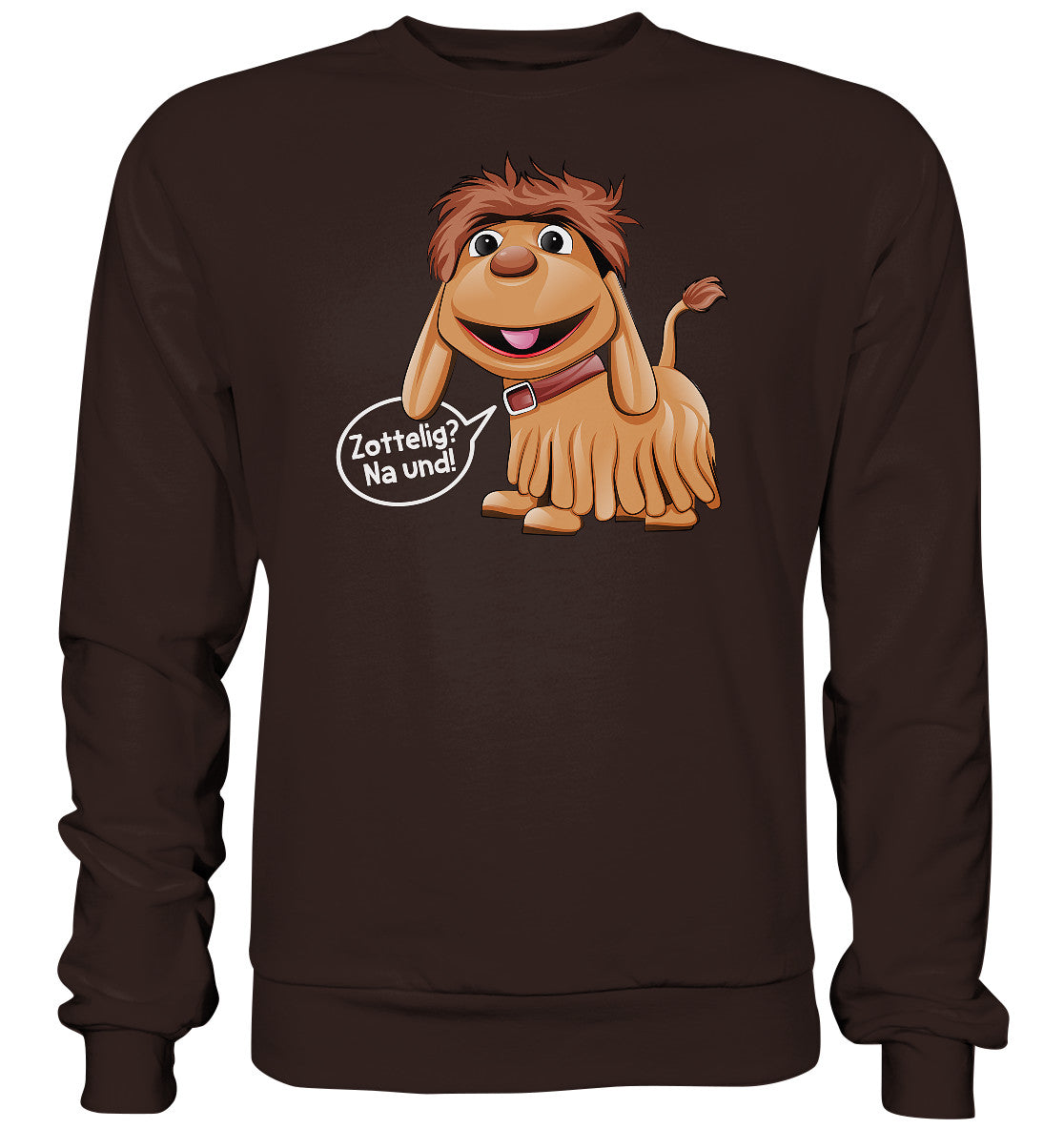 DDR Ostalgie Pullover Unisex • UNSER SANDMÄNNCHEN - MOPPI - ZOTTELIG? NA UND!