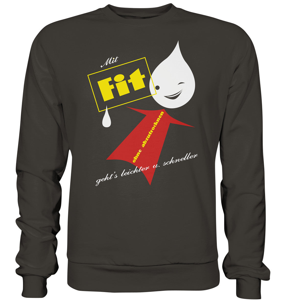 DDR Ostalgie Pullover Unisex • FIT SPÜLMITTEL - OHNE ABTROCKNEN