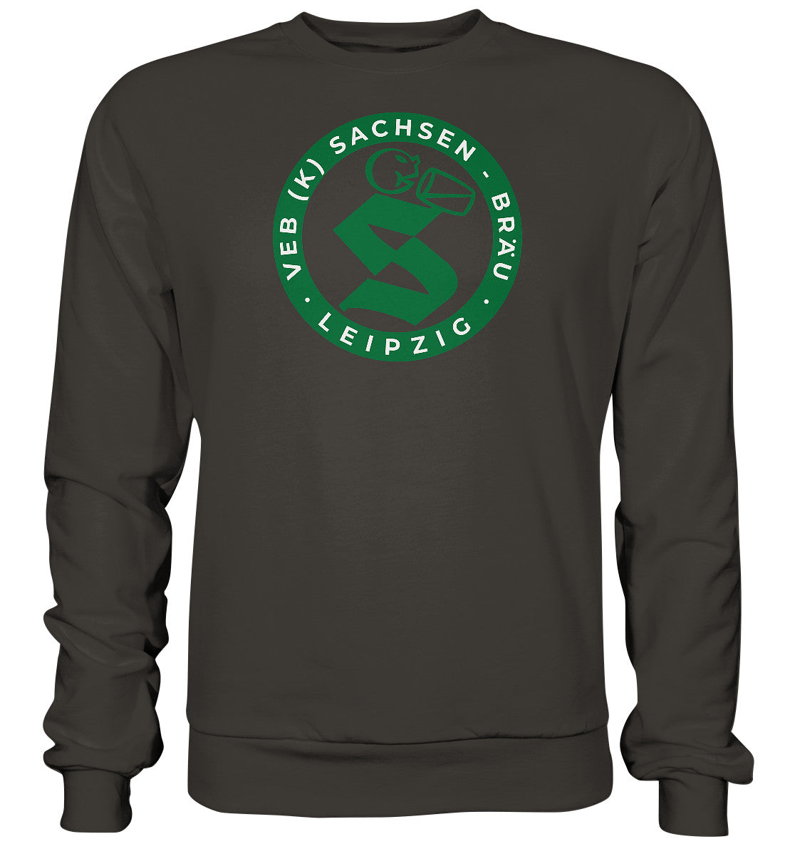 DDR Ostalgie Pullover Unisex • VEB SACHSENBRÄU LEIPZIG
