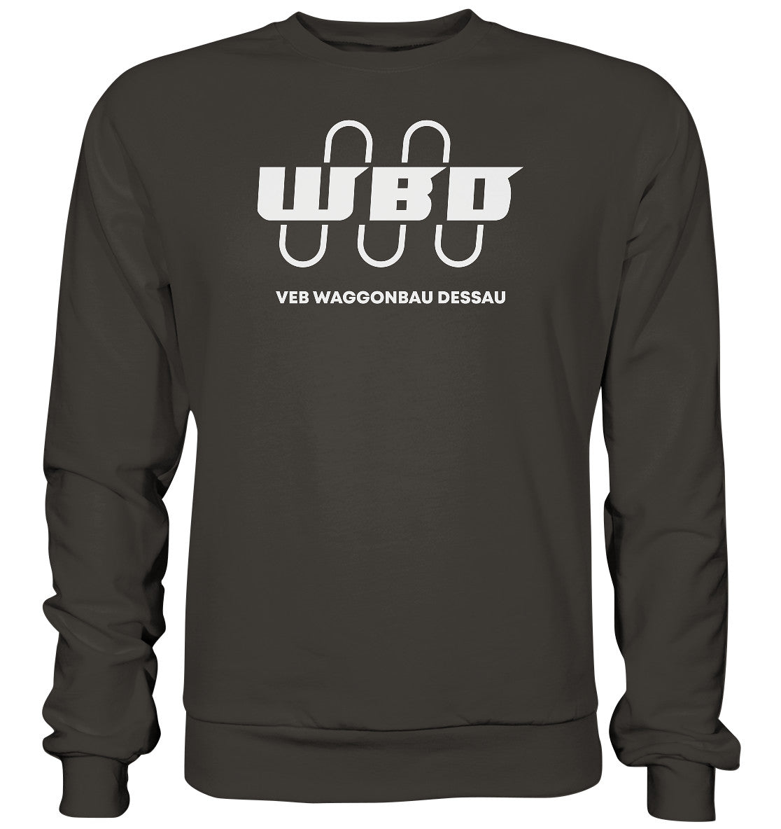 DDR Ostalgie Pullover Unisex • VEB WAGGONBAU DESSAU