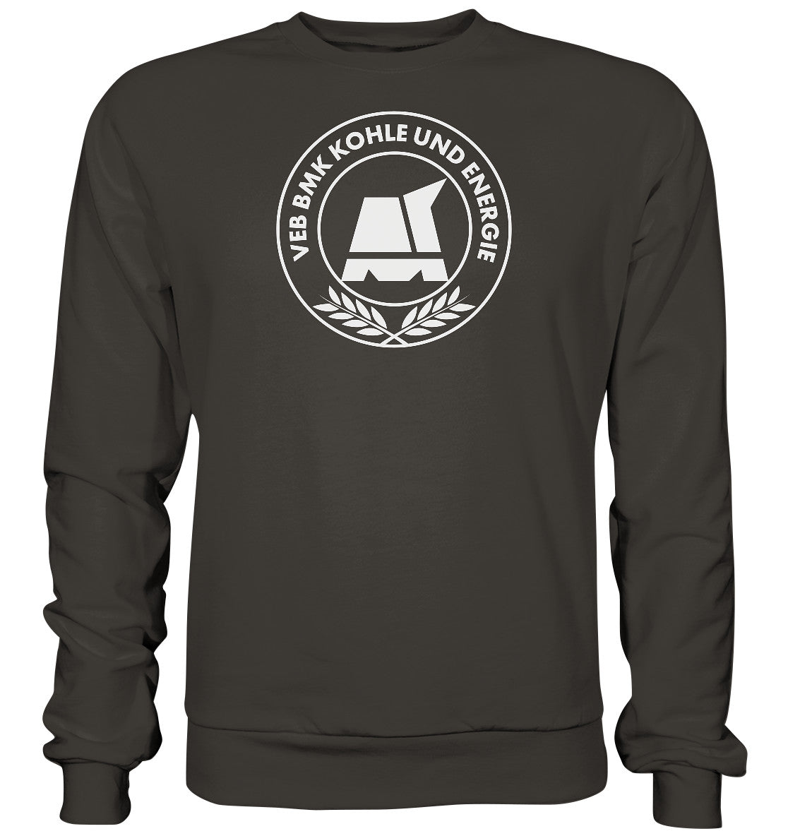 DDR Ostalgie Pullover Unisex • BMK BAU- UND MONTAGEKOMBINAT KOHLE UND ENERGIE