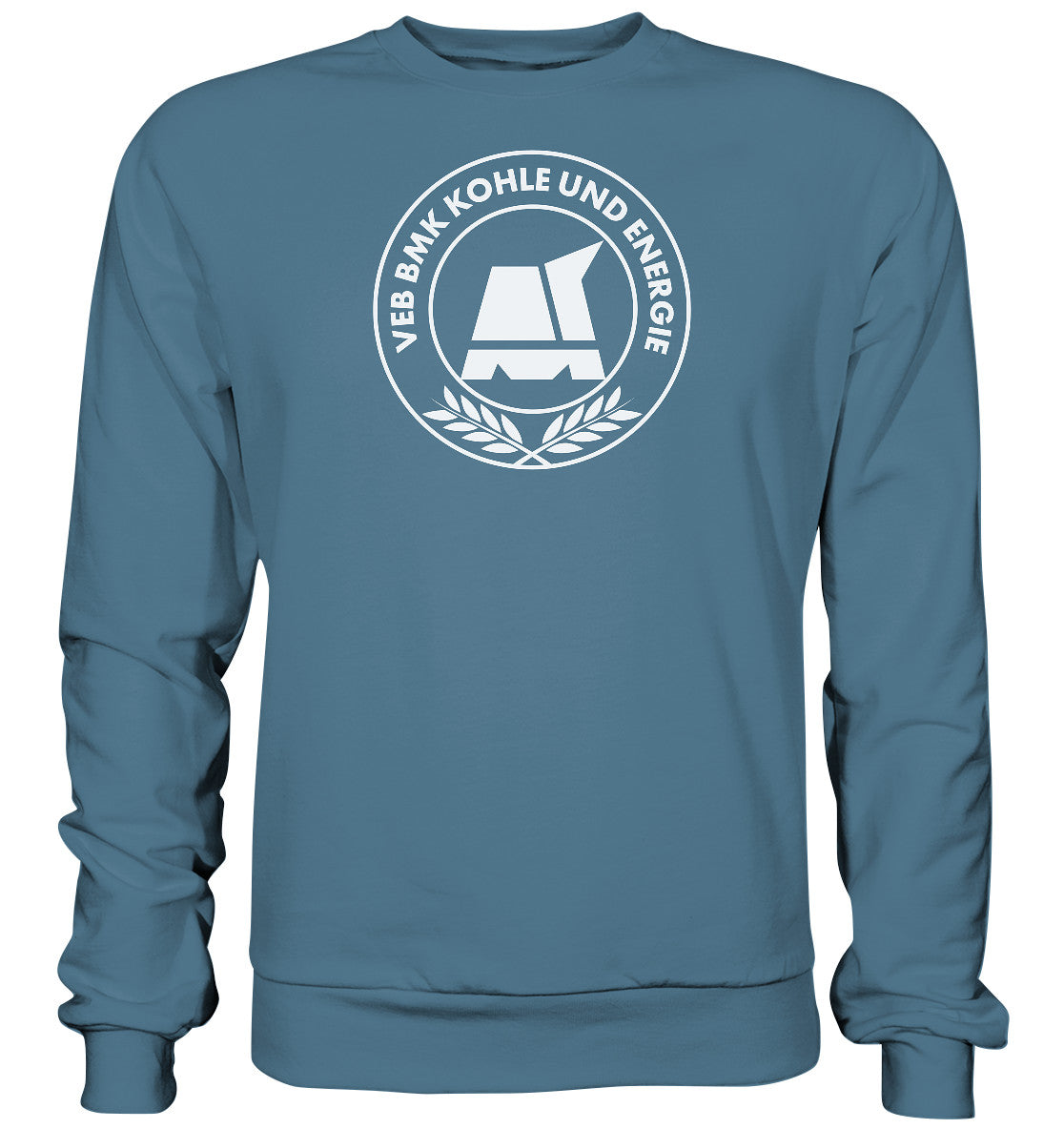 DDR Ostalgie Pullover Unisex • BMK BAU- UND MONTAGEKOMBINAT KOHLE UND ENERGIE