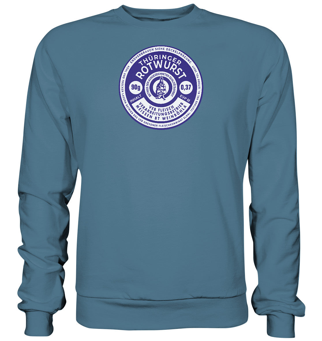 DDR Ostalgie Pullover Unisex • THÜRINGER ROTWURST