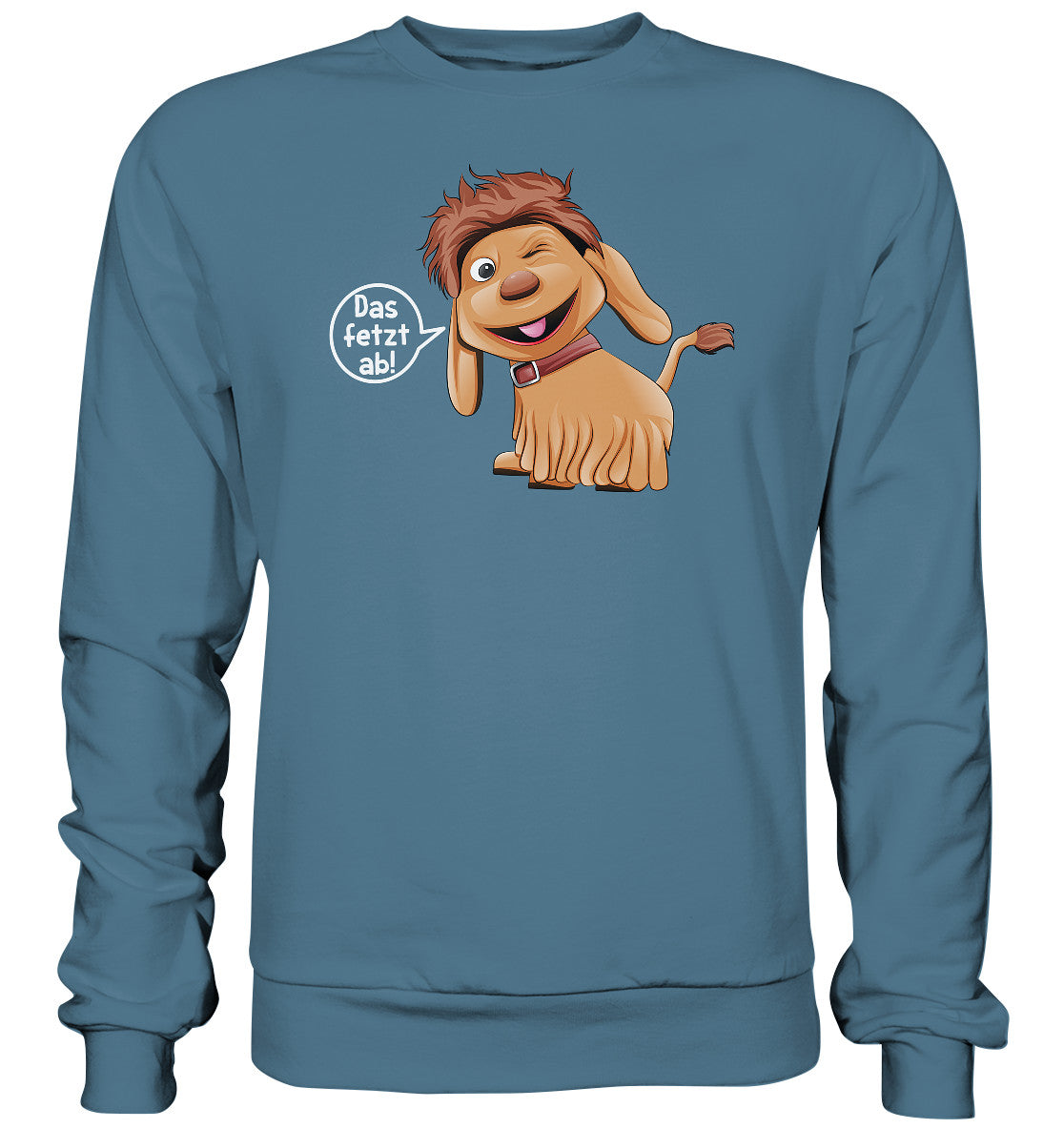 DDR Ostalgie Pullover Unisex • UNSER SANDMÄNNCHEN - MOPPI - DAS FETZT AB!