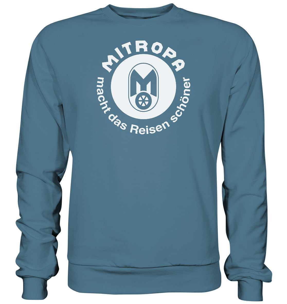 DDR Ostalgie Pullover Unisex • MITROPA MACHT DAS REISEN SCHÖNER - dunkel
