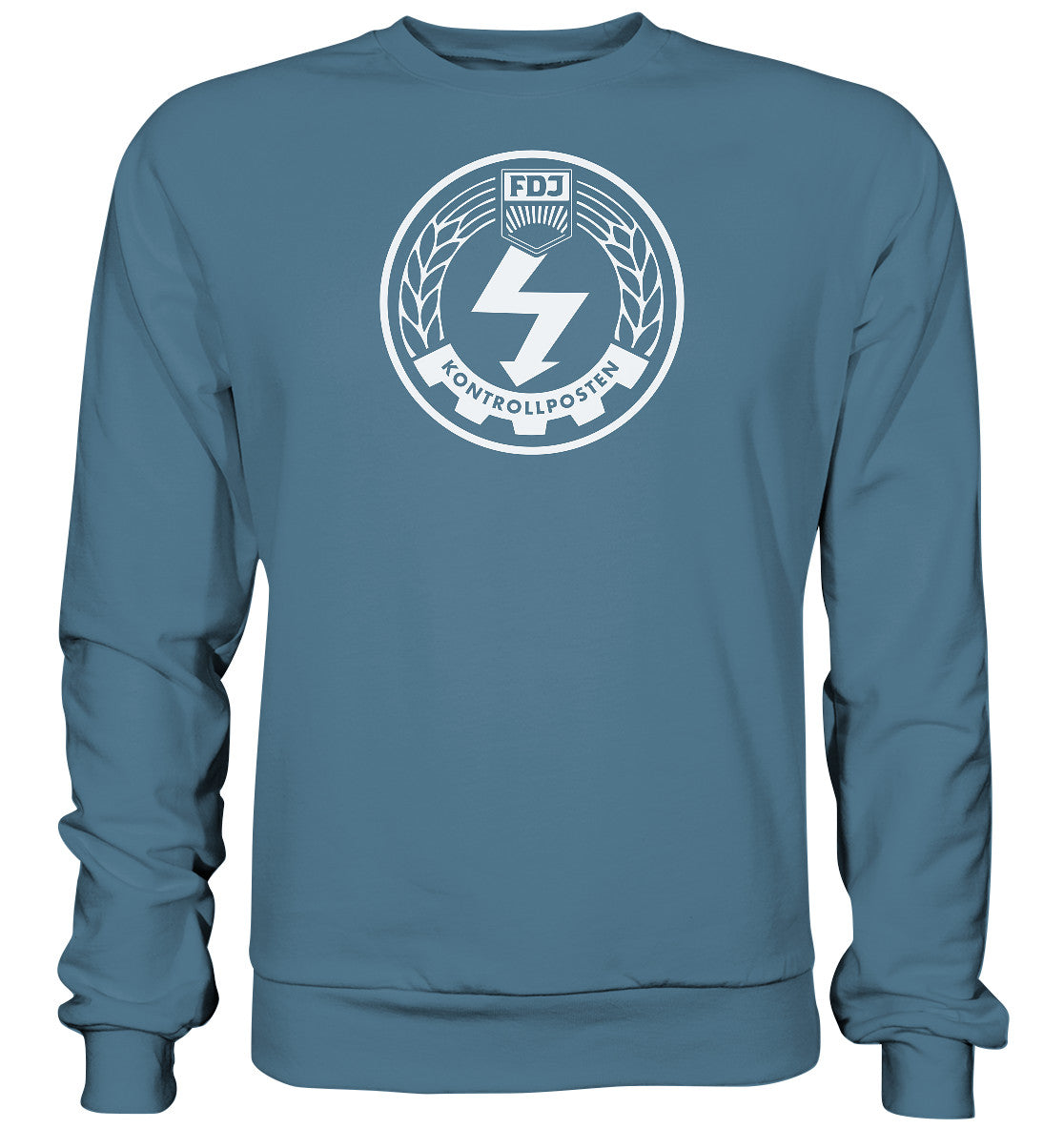 DDR Ostalgie Pullover Unisex • FDJ KONTROLLPOSTEN