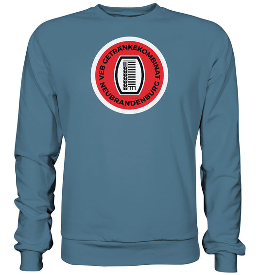 DDR Ostalgie Pullover Unisex • VEB GETRÄNKEKOMBINAT NEUBRANDENBURG