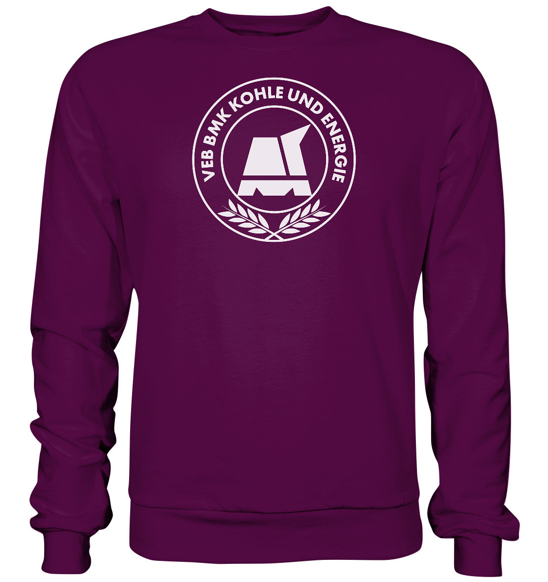 DDR Ostalgie Pullover Unisex • BMK BAU- UND MONTAGEKOMBINAT KOHLE UND ENERGIE