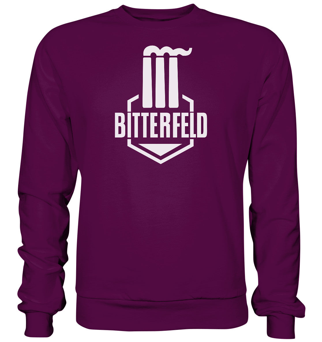 DDR Ostalgie Pullover Unisex •  VEB CHEMIEKOMBINAT BITTERFELD