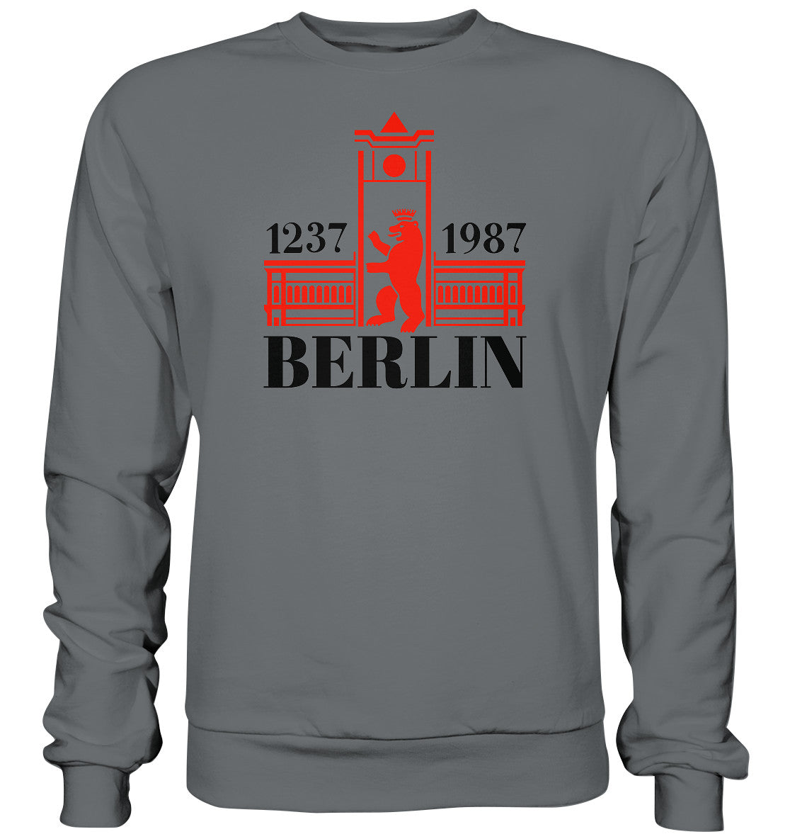 DDR Ostalgie Pullover Unisex • BERLIN 1237-1987