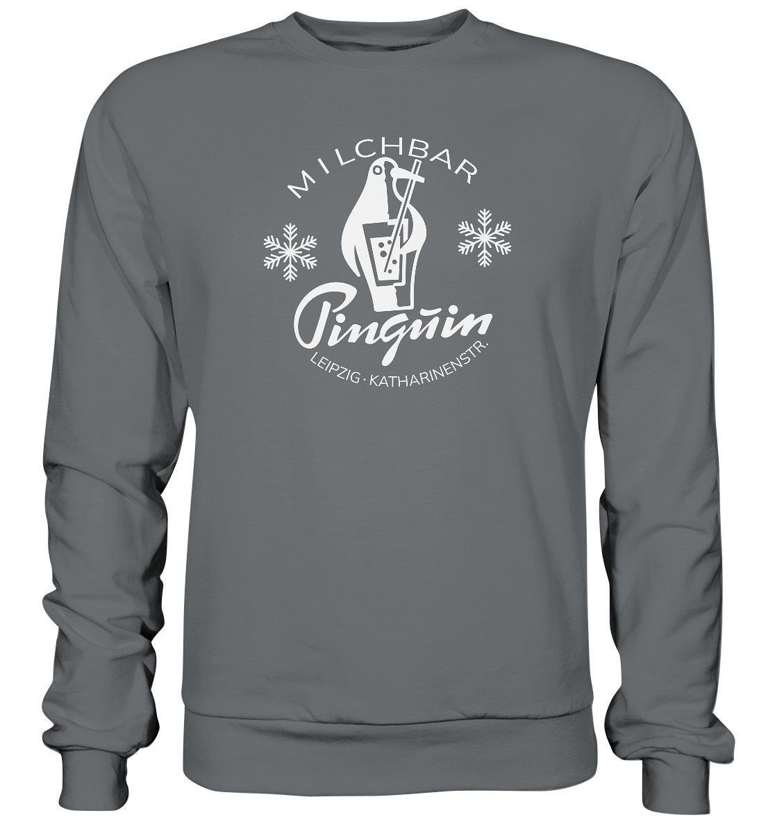 DDR Ostalgie Pullover Unisex • MILCHBAR PINGUIN LEIPZIG