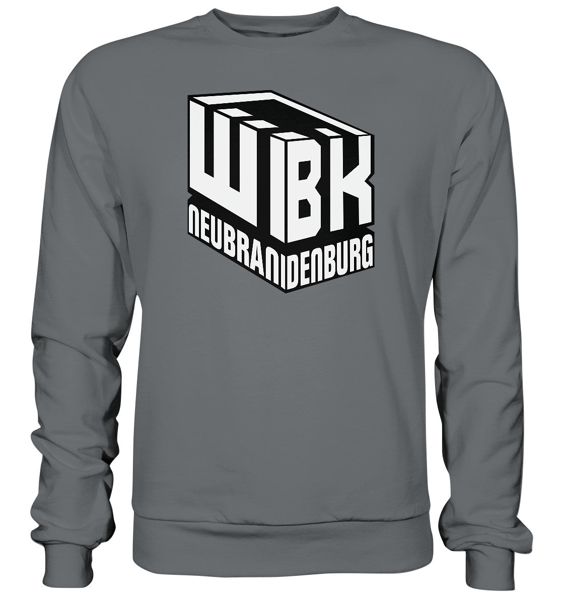 DDR Ostalgie Pullover Unisex • WOHNUNGSBAUGESELLSCHAFT NEUBRANDENBURG