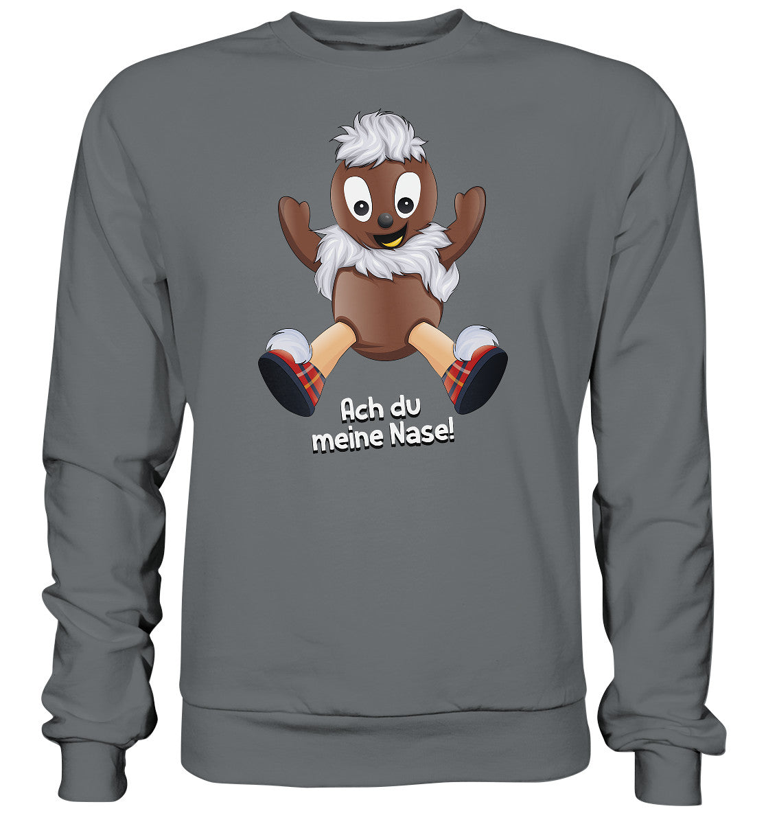 DDR Ostalgie Pullover Unisex • UNSER SANDMÄNNCHEN - PITTIPLATSCH - ACH DU MEINE NASE!