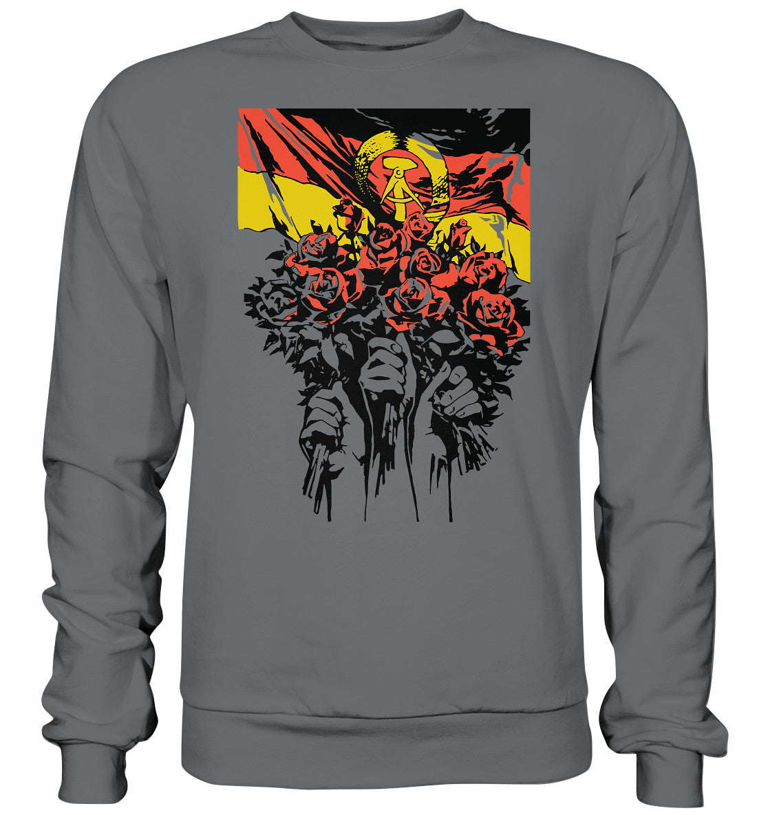 DDR Ostalgie Pullover Unisex • NATIONALES JUGENDFESTIVAL - BERLIN 1979, PLAKATMOTIV