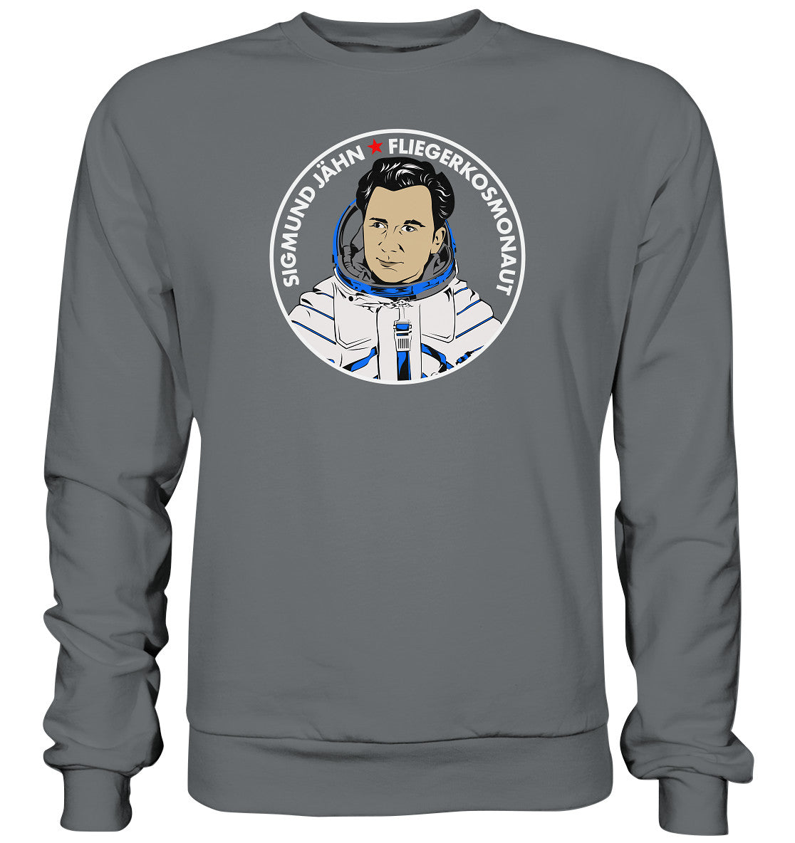 DDR Ostalgie Pullover Unisex • SIGMUND JÄHN - dunkel