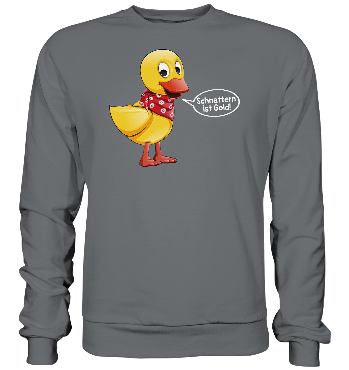 DDR Ostalgie Pullover Unisex • UNSER SANDMÄNNCHEN - SCHNATTERINCHEN - SCHNATTERN IST GOLD!