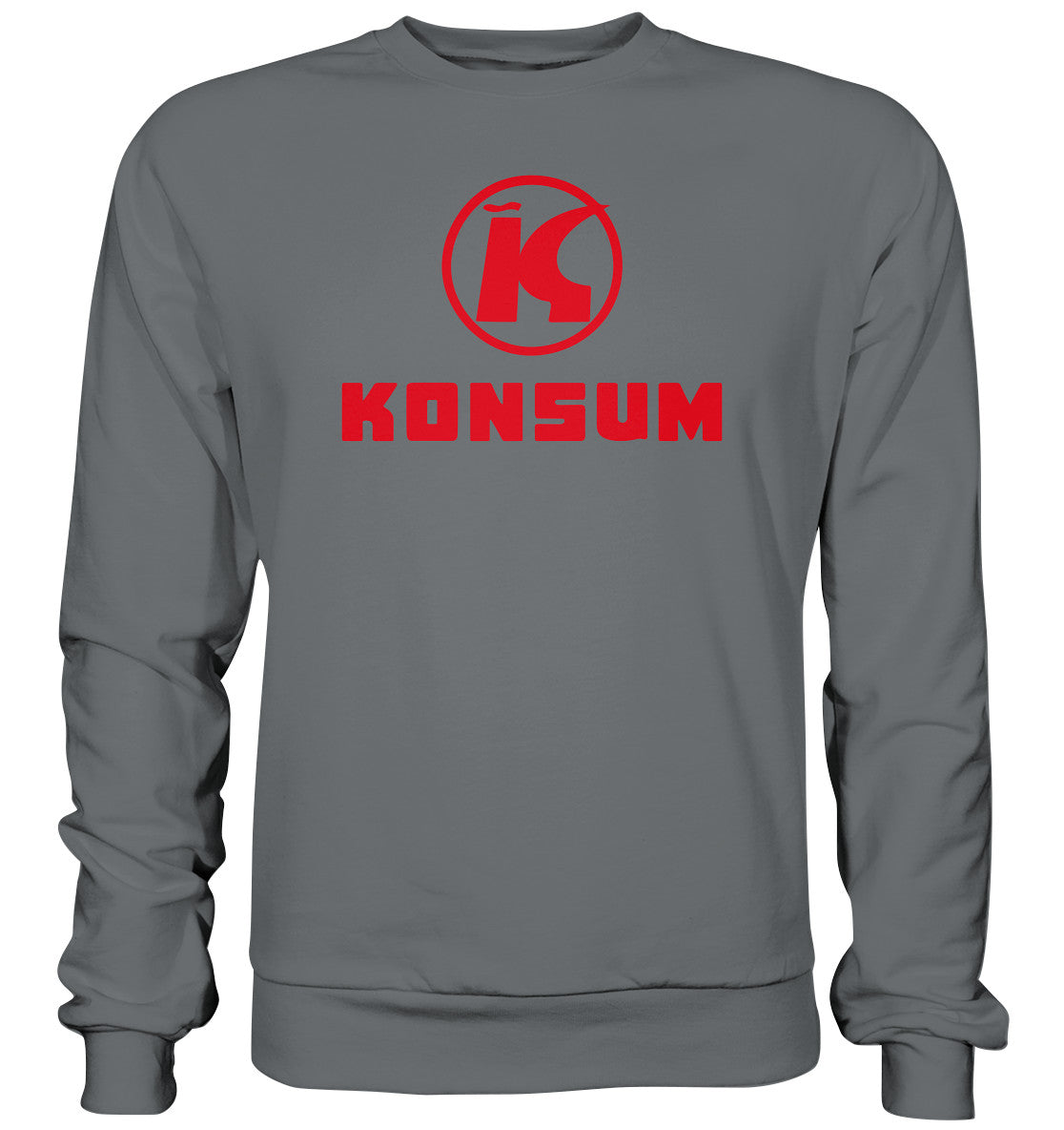 DDR Ostalgie Pullover Unisex • KONSUM - HELL