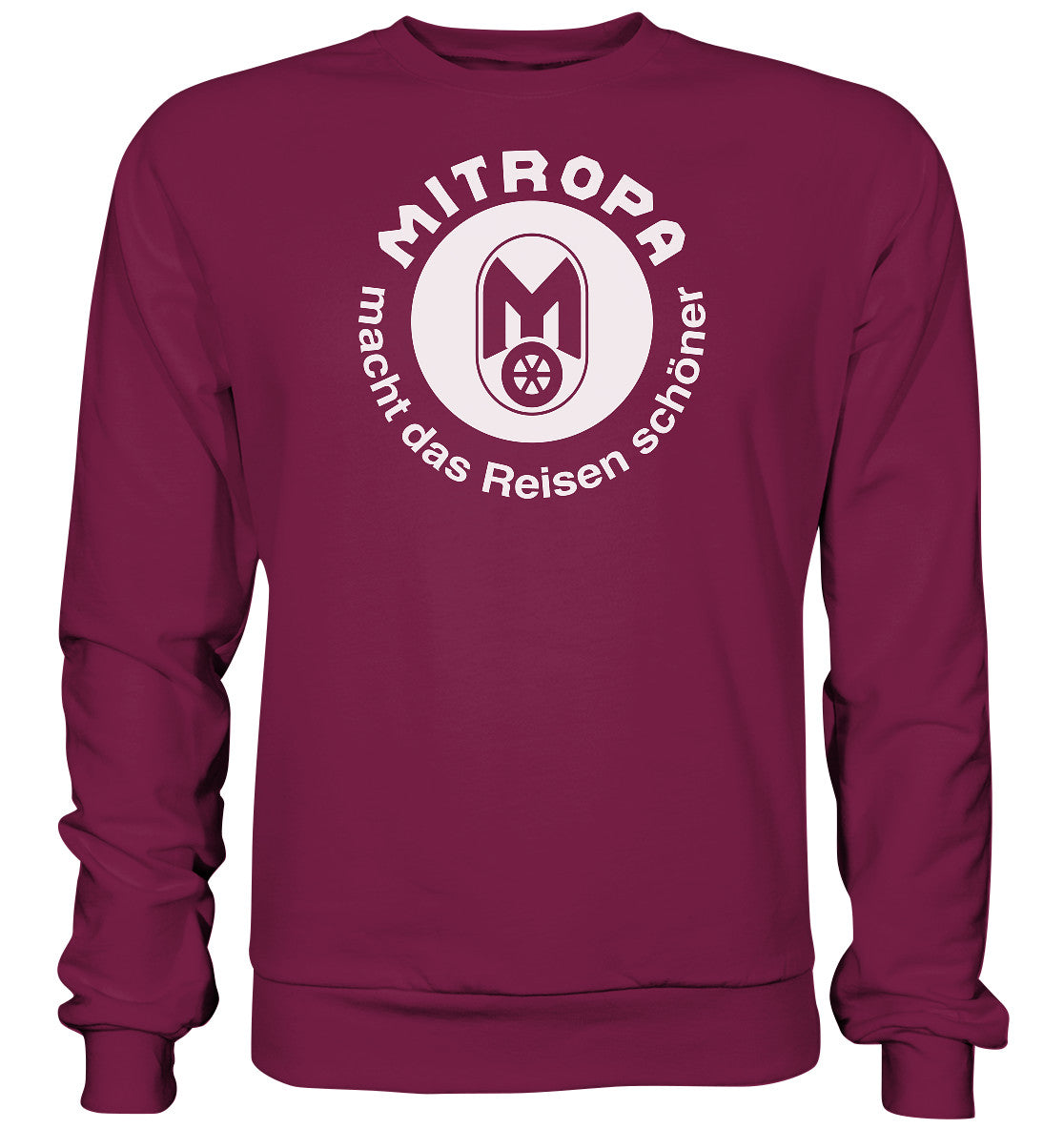 DDR Ostalgie Pullover Unisex • MITROPA MACHT DAS REISEN SCHÖNER - dunkel