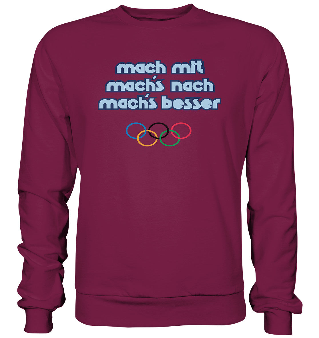DDR Ostalgie Pullover Unisex • MACHMIT MACHSNACH MACHSBESSER