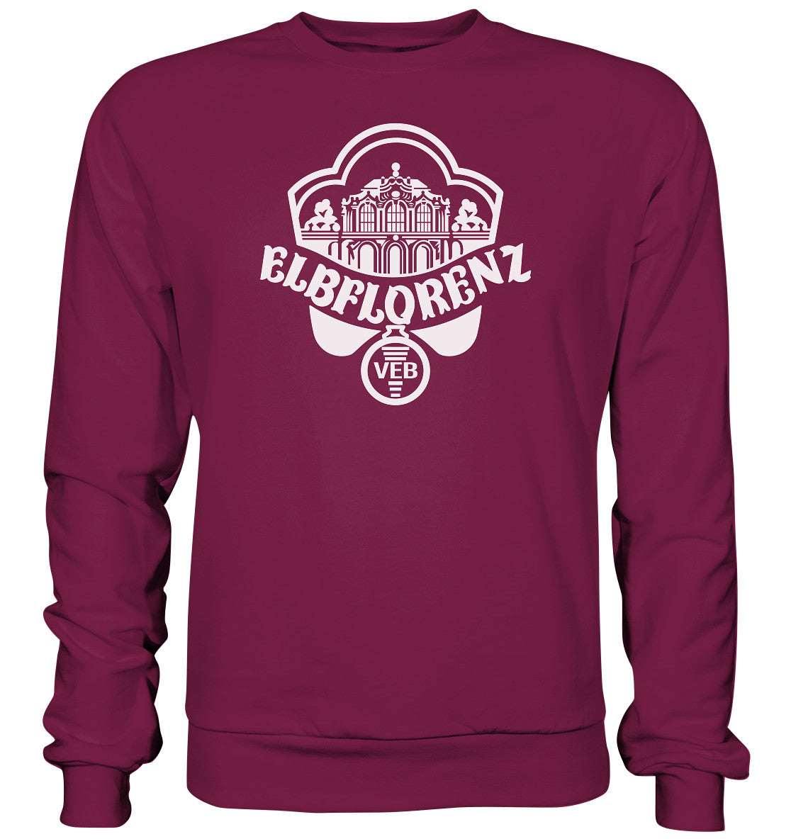 DDR Ostalgie Pullover Unisex • VEB ELBFLORENZ DRESDEN