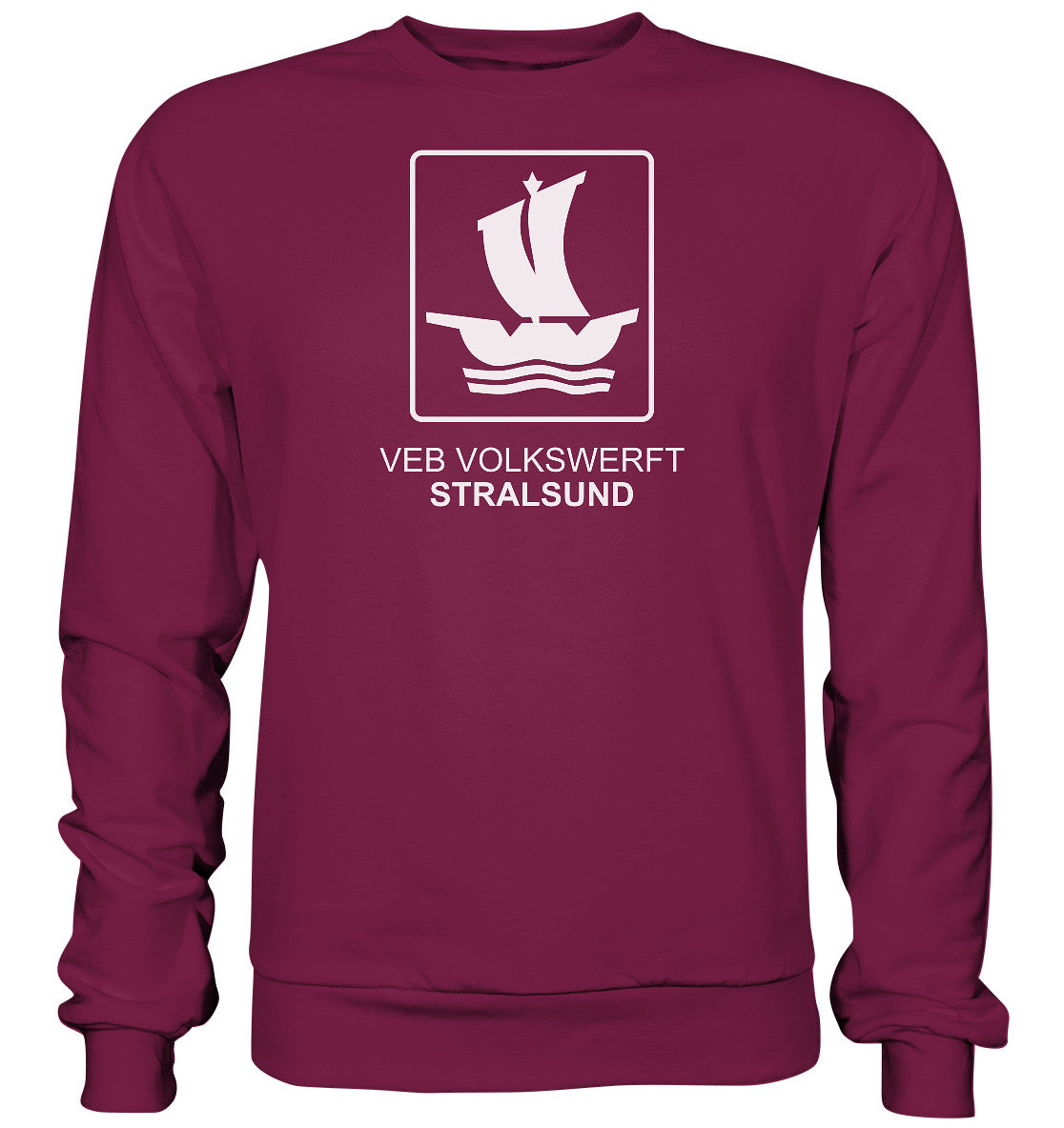 DDR Ostalgie Pullover Unisex • VEB VOLKSWERFT STRALSUND