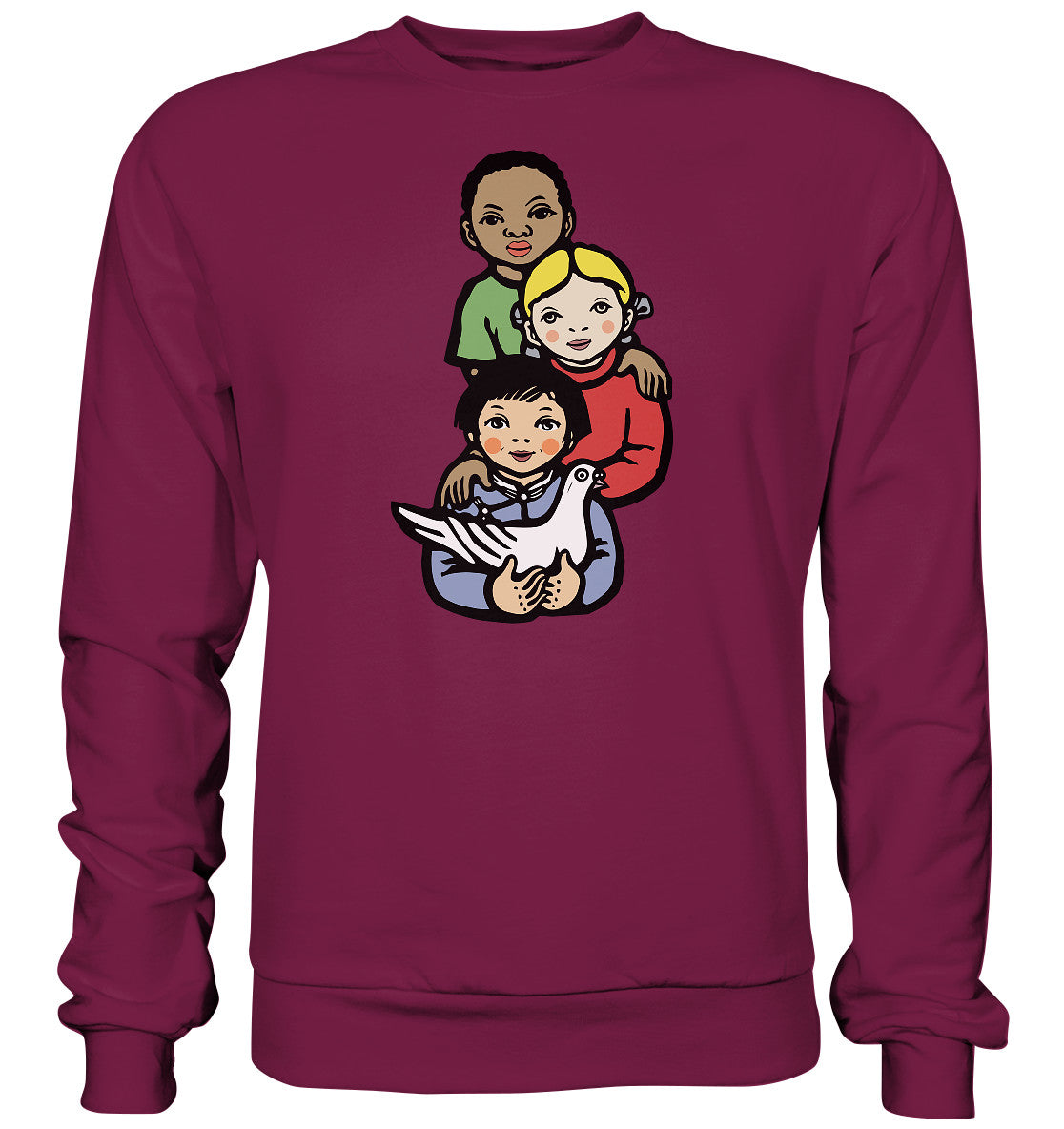 DDR Ostalgie Pullover Unisex • WELTFRIEDEN - WORLD PEACE, LI BING-FAN 1967