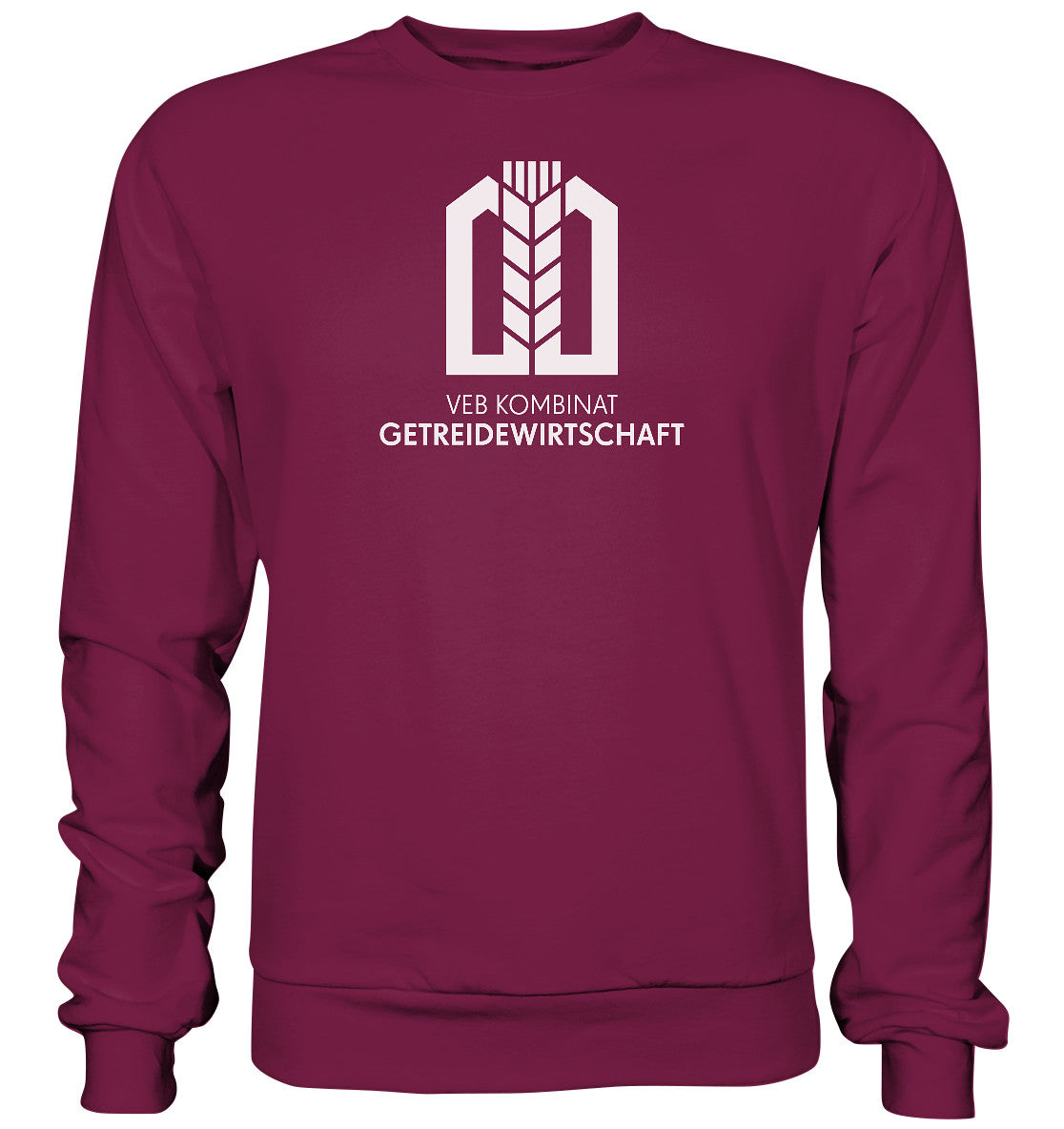 DDR Ostalgie Pullover Unisex • VEB KOMBINAT GETREIDEWIRTSCHAFT