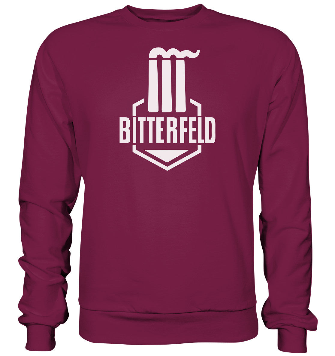 DDR Ostalgie Pullover Unisex •  VEB CHEMIEKOMBINAT BITTERFELD