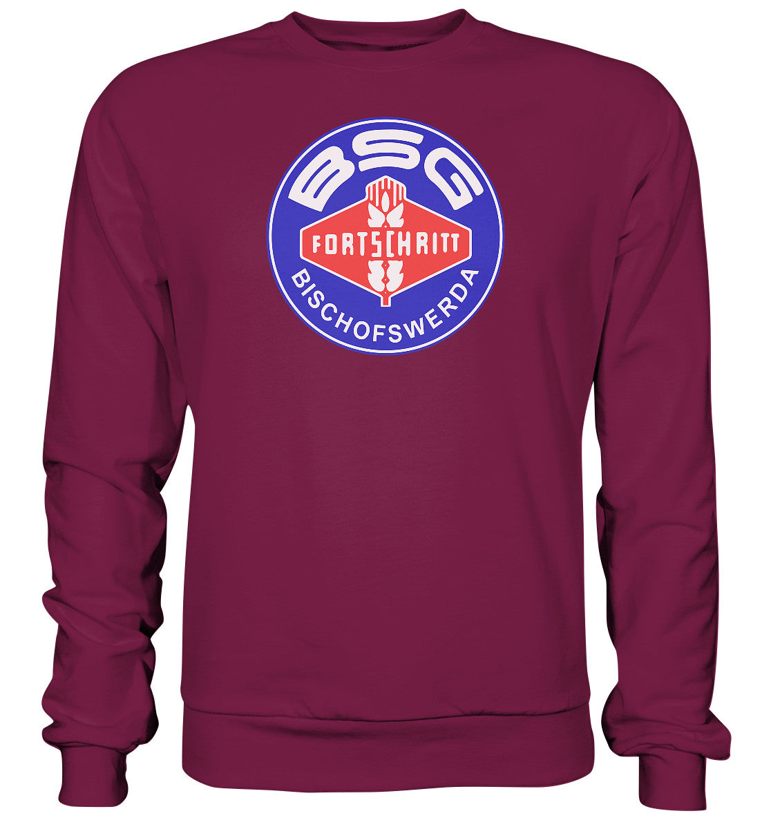 DDR Ostalgie Pullover Unisex • BSG FORTSCHRITT BISCHOFSWERDA