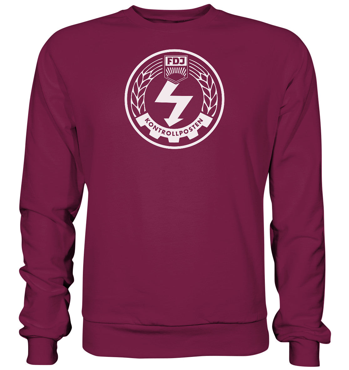 DDR Ostalgie Pullover Unisex • FDJ KONTROLLPOSTEN