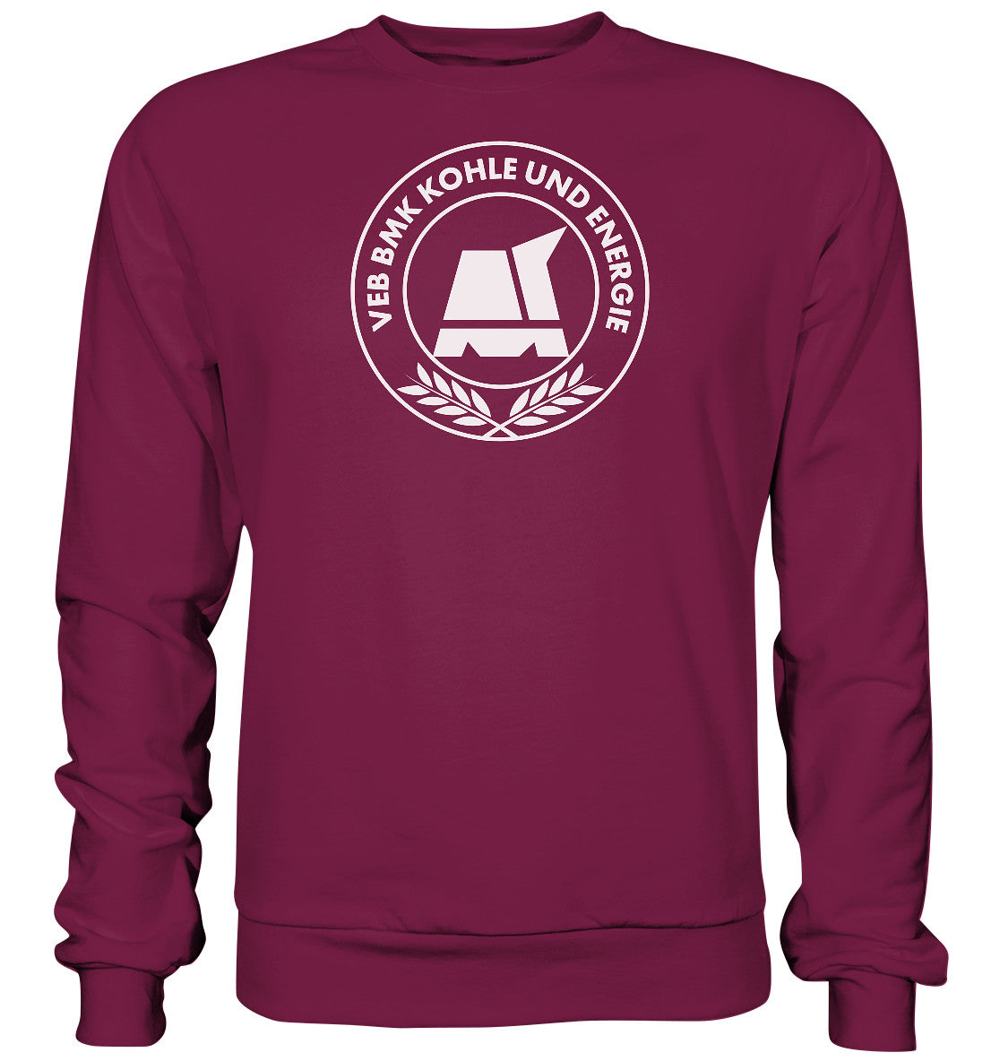 DDR Ostalgie Pullover Unisex • BMK BAU- UND MONTAGEKOMBINAT KOHLE UND ENERGIE